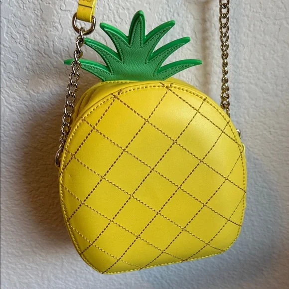 NWT Kate Spade Yellow Pineapple Crossbody Bag Crossbody Bags